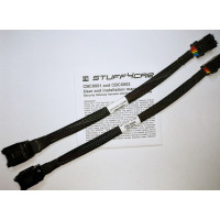 Dual set of Security Gateway harness extensions for FCA cars (two 12 pin and two 8 pin extensions) 25cm/10"