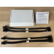 Dual set of Security Gateway harness extensions for FCA cars (two 12 pin and two 8 pin extensions) 35cm/14"